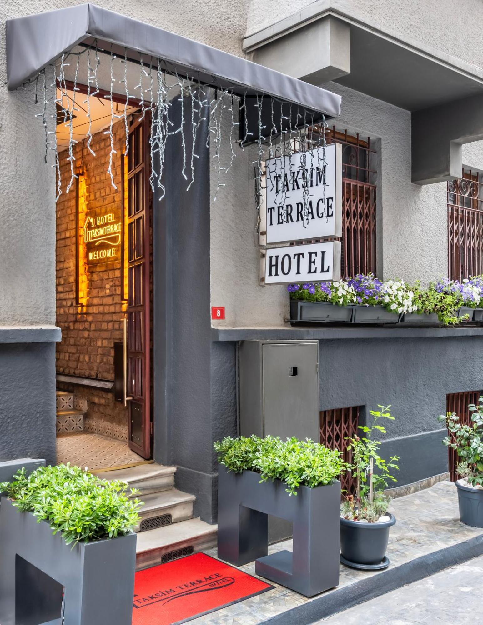 Taksim Terrace Hotel Istanboel Buitenkant foto